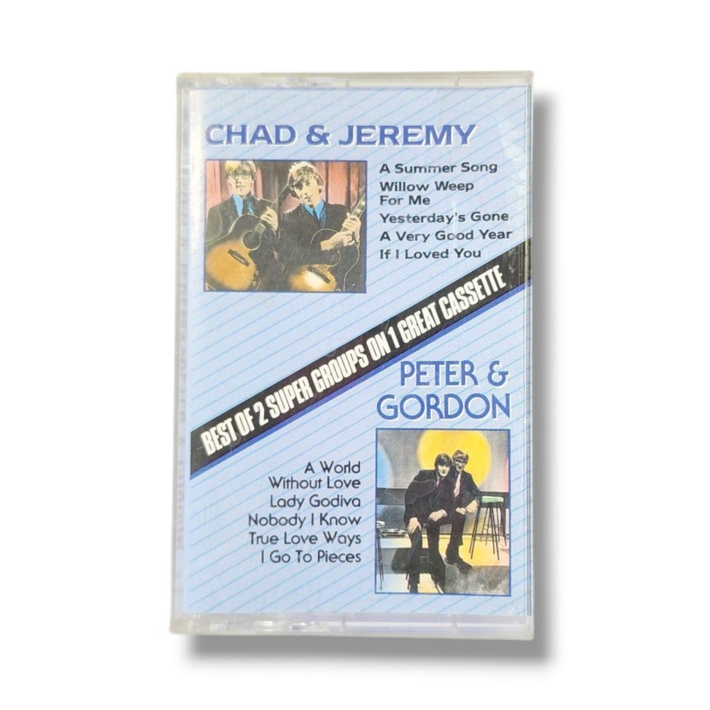 CHAD & JEREMY / PETER & GORDON BEST OF‎ 2 SUPER GROUPS ON ONE CASSETTE